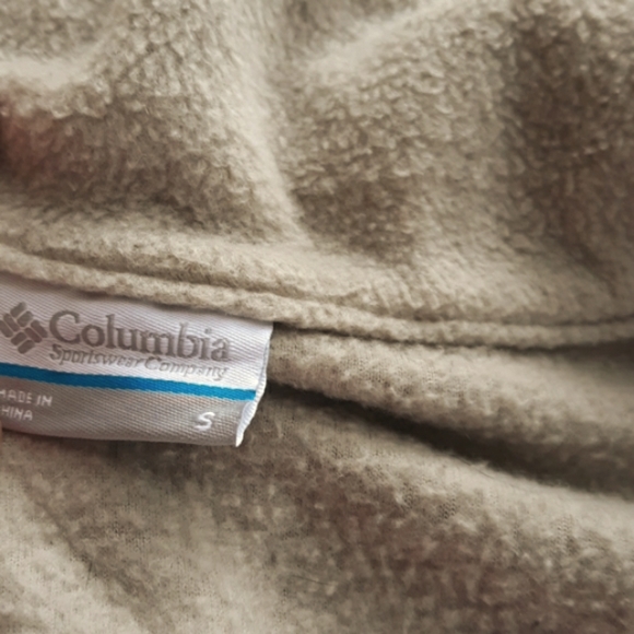 Columbia Womens Fall Vest Jacket Tan - Picture 2 of 4